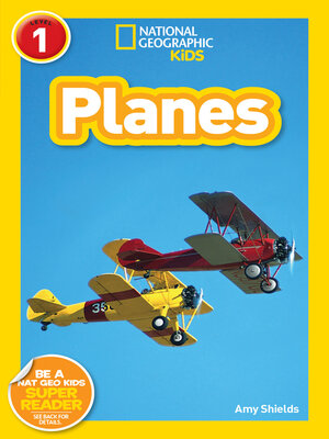 cover image of National Geographic Readers: Planes